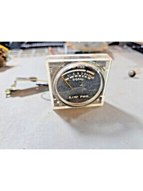 SR/F METER (ROUND) FOR REGENCY CR-186 MOBILE CB RADIO